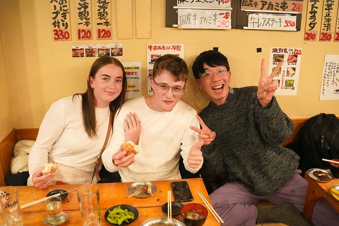 [1 Group Only] Tokyo Shinjuku Food Tour for Family - Seafood, sushi, and a taste of Japanese sake