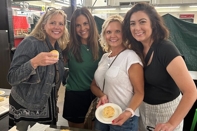 2 Hour Historic Market Food Tour and Hands-On Biscuit Class - The tasting menu: a serious amount of food