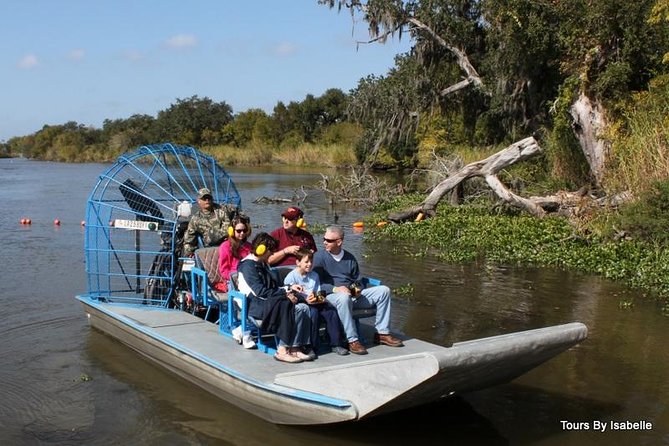 Airboat and Plantations Tour with Gourmet Lunch from New Orleans - Airboat wildlife in the cypress swamps