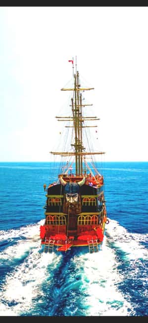 Alanya: Pirate Boat Tour with Food and Drinks - Lunch and a longer break at Emirgan Ulas Mesire Yeri