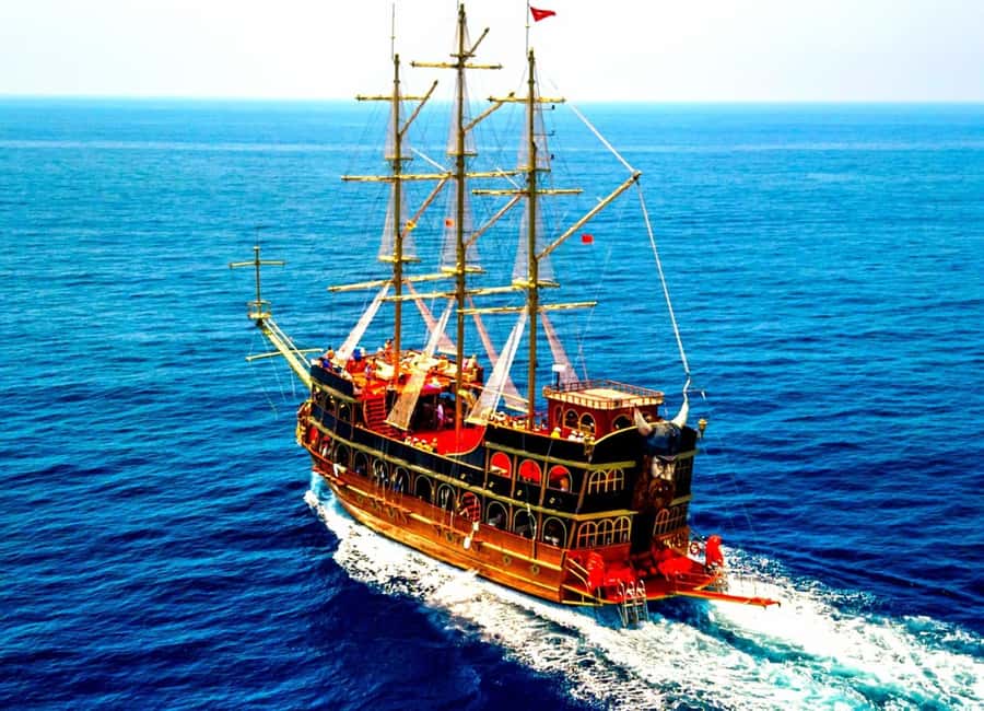 Alanya: Pirate Boat Tour with Food and Drinks - What the $17 price really covers