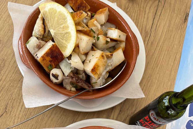 Albufeira Food Experience: Land & Sea Tapas w/ Wines - The sea course brings Algarve flavor