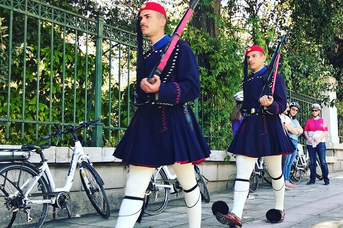 Athens by E-Bike: Monuments, Food & Transfers (Cruise Tour) - Starting near Keramikos and the ancient city