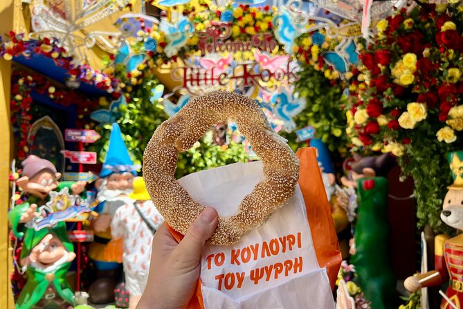 Athens Food Tour with 10+ Tastings of Greek Traditional Dishes - Kouloúri and tiropita: a practical Greek breakfast