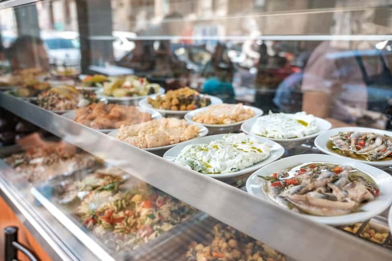Athens: Guided Greek Food Walking Tour with Tastings - Varvakios Agora shows the working side of Athens