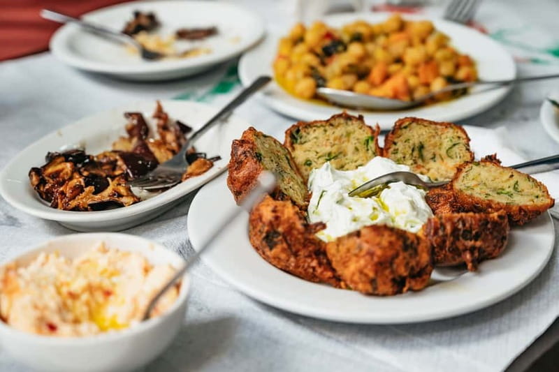 Athens: Guided Greek Food Walking Tour with Tastings - Greek breakfast begins with sesame bread and pastries