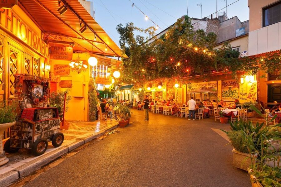 Athens: Premium Food and Wine Tasting Tour in the evening - How much walking and group time to expect