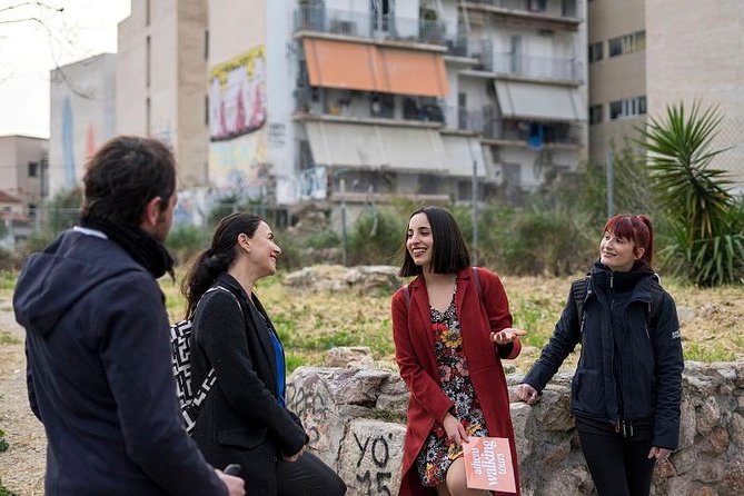 Athens Street Culture & Food, off-the-beaten path, afternoon - Street art gives the walk its rougher edge