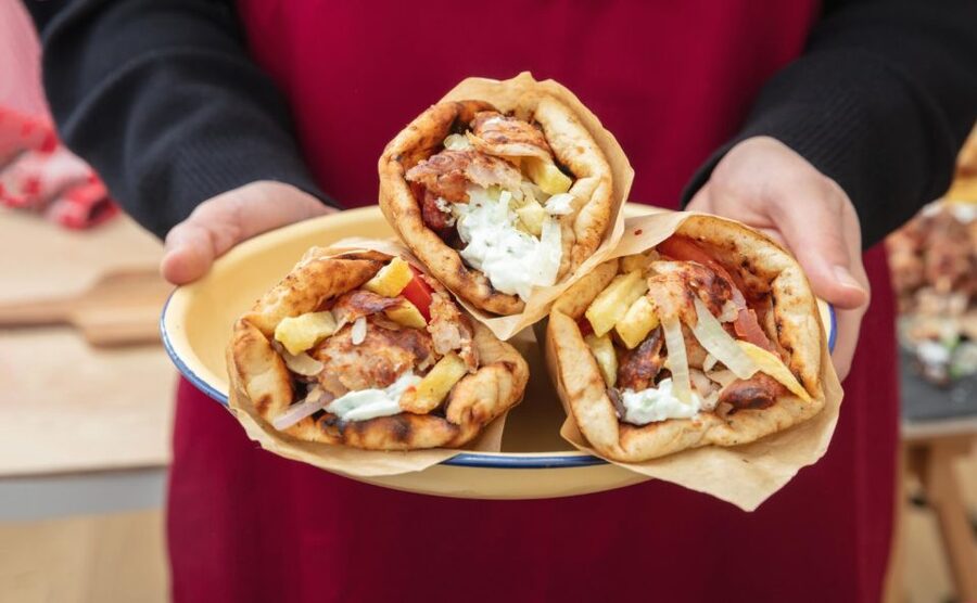 Athens: Street Food Tasting Tour - The first bite: cheese pie or spanakopita