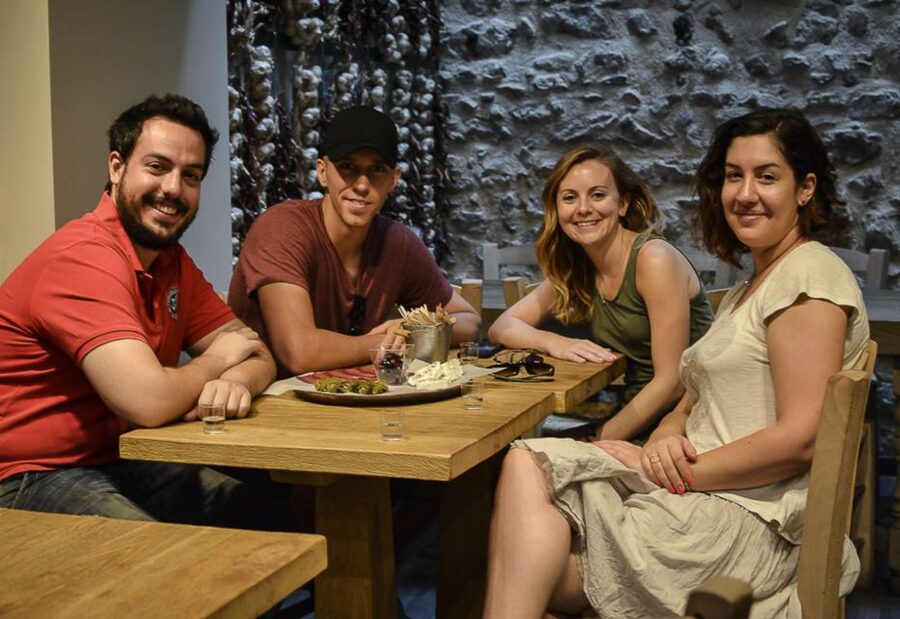 Athens: Ultimate Food Walking Tour with 15 Tastings - Cured meats, wine, and Greek spirits