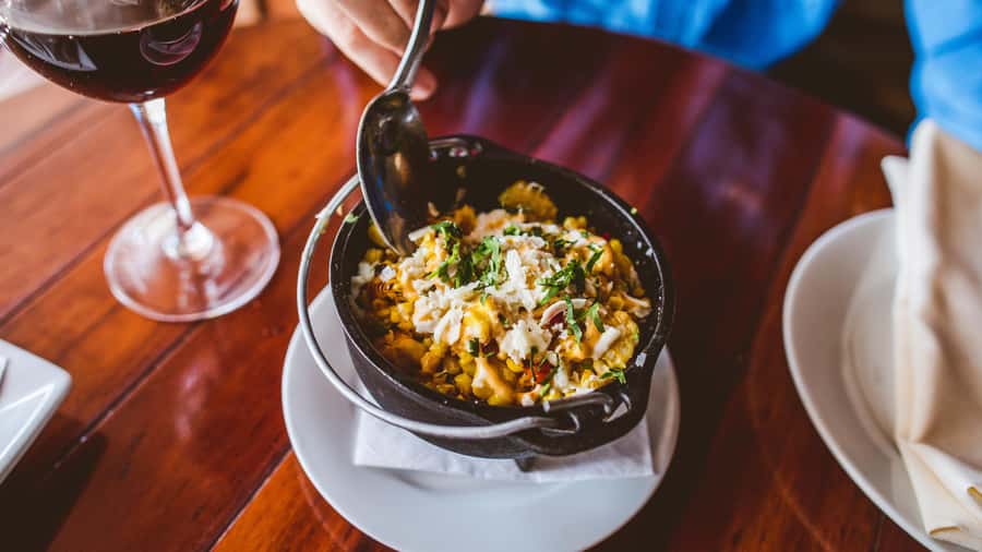 Austin: Downtown Food Tour with 6+ Tastings of Local Flavors - Reuben slider, cheesecake, and a playful smoothie