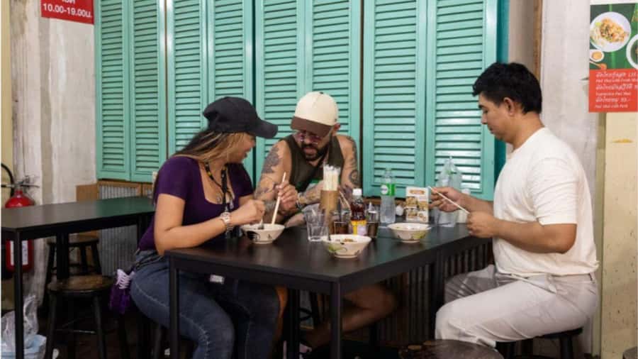 Bangkok Adventure Tuk Tuk Food Tour - Chinatown, temples, and the flower market
