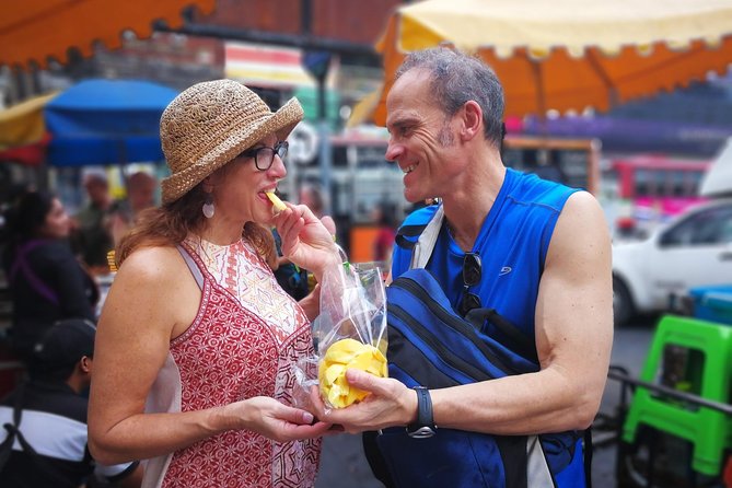 Bangkok Food Tour of Bang Rak with Local Guide - Thai sweets, som tam, and larb