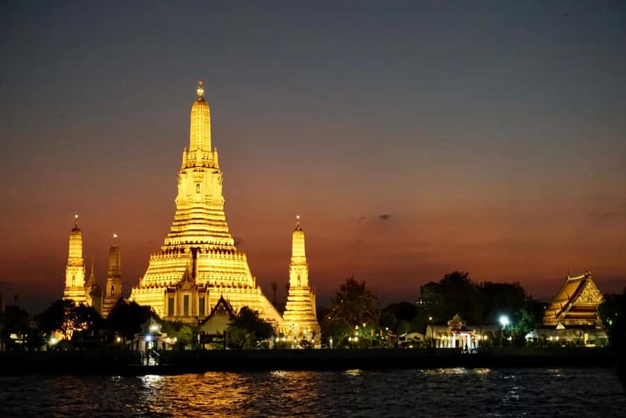 Bangkok: Highlights with Food Tour & Sunset in Wat Arun - The Flower Market and Chinatown After Dark