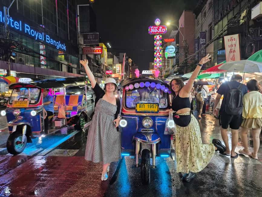 Bangkok: Tuk Tuk Adventure Chinatown Michelin Food & Temples - Starting at Sam Yan MRT and Finding Your Tuk Tuk