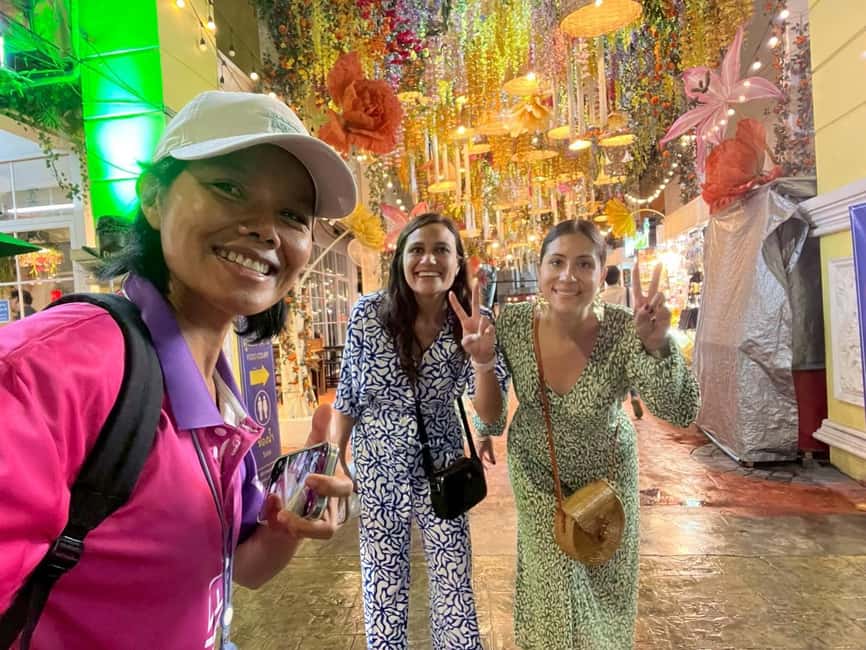 Bangkok: Tuk Tuk Adventure Chinatown Michelin Food & Temples - The Giant Swing, Wat Saket, and the Democracy Monument