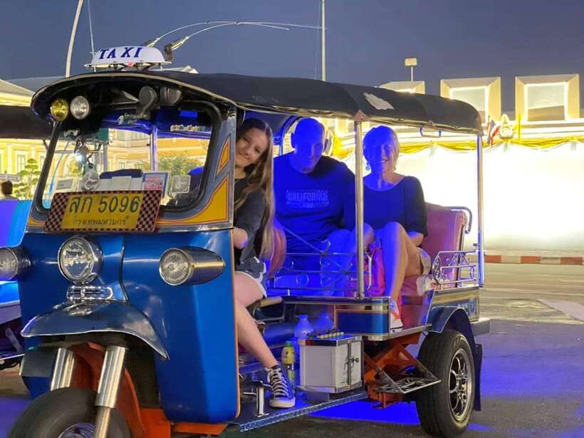 Bangkok Tuk-Tuk by Night with Chinatown Street Food Meal - Meeting at Saphan Taksin and taking the river