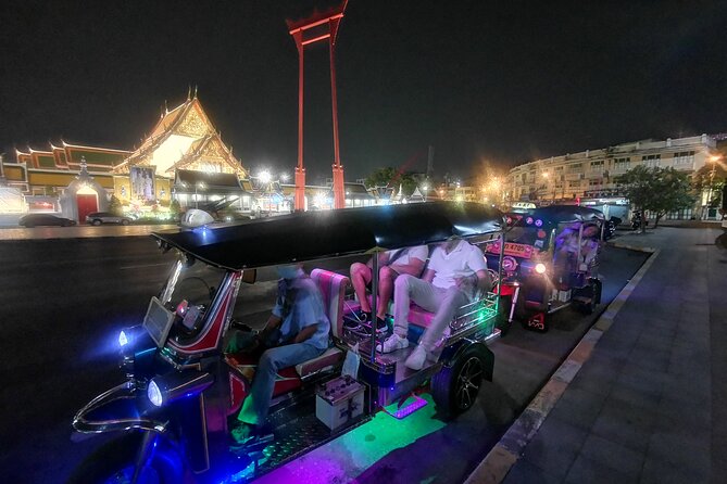 Bangkok Tuk Tuk Food Tour By Night - The flower market and a change of pace