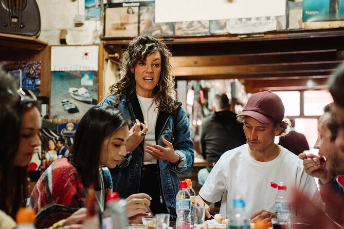 Barcelona Gracia Neighborhood Local Food & History Tour - Bar Roure turns samples into lunch