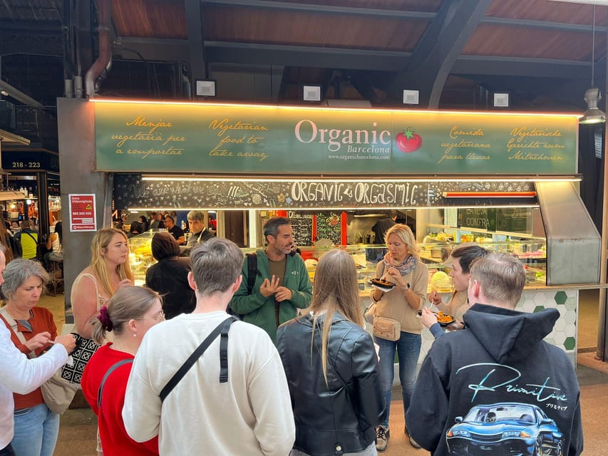 Barcelona: Street Food & Sightseeing Tour with Local Market - Starting at La Rambla and the Liceu Mosaic