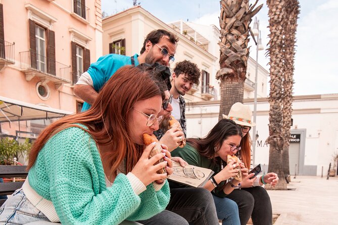 Bari Street Food Bike Tour - Piazza Mercantile and the social heart of Old Bari