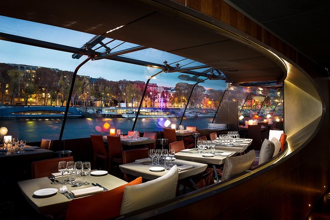 Bateaux Parisiens Seine River Gourmet Dinner & Sightseeing Cruise - The Seine route, from Pont Alexandre III to Notre Dame