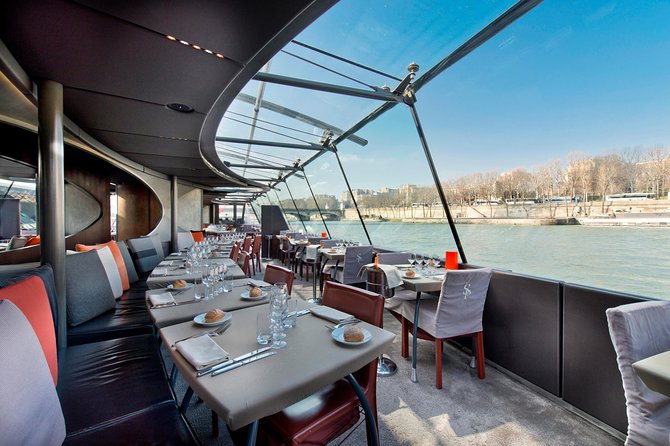 Bateaux Parisiens Seine River Gourmet Lunch & Sightseeing Cruise - The three-course lunch and wine service