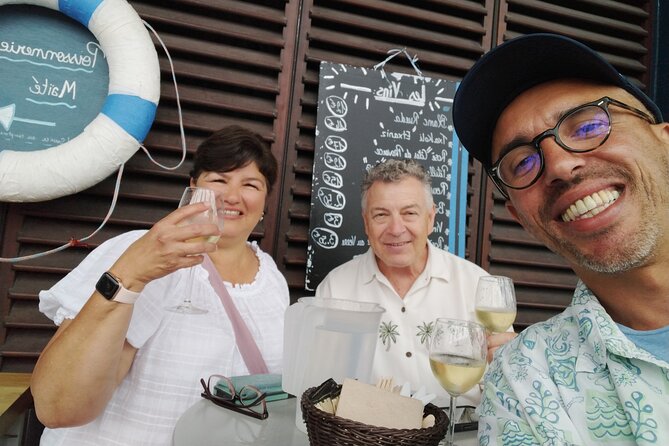 Bayonne Food Tour: Journey Through Flavors (with food and drinks) - Pouring sagarnoa at the cider house