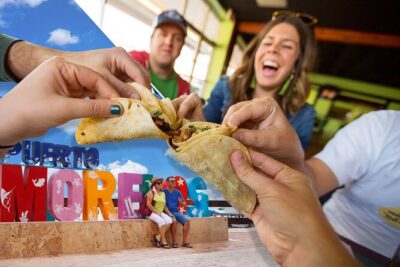 Beachside Tacos & Town Tour with Tequila Tasting From Cancun
