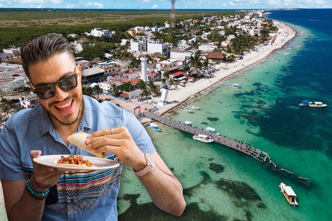 Beachside Tacos & Town Tour with Tequila Tasting From Cancun - Handmade ice cream is the cool finish