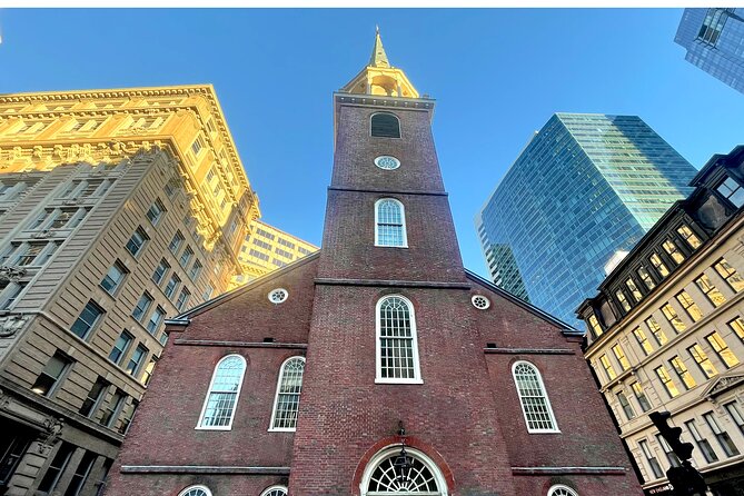 Boston Freedom Trail History and Food Tour - Old North Church from the outside