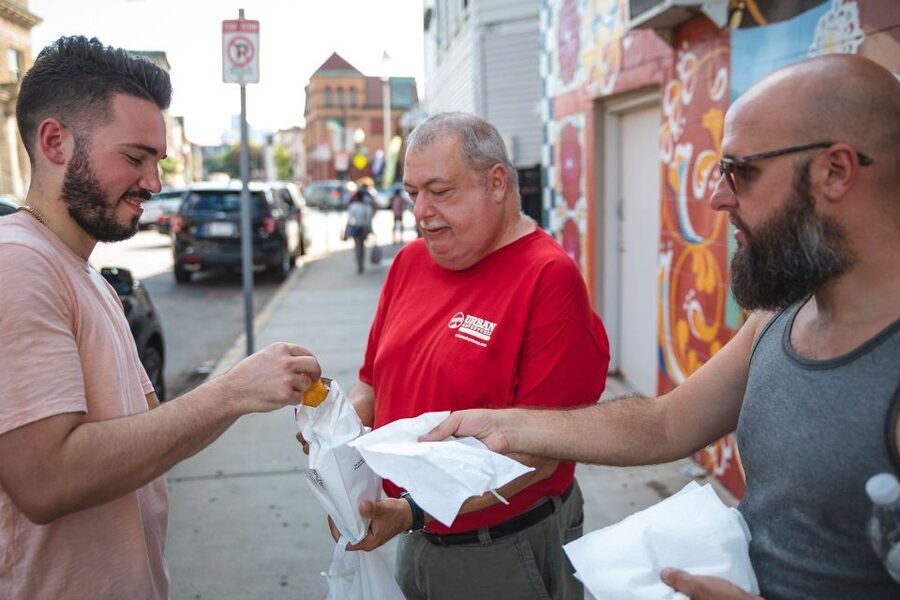 Boston: North End Food Experience with Pizza, Meats & Cheese - Meats and cheeses at a neighborhood salumeria