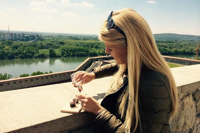 Bratislava Foodie Tour - The first drink sets the Slovak tone