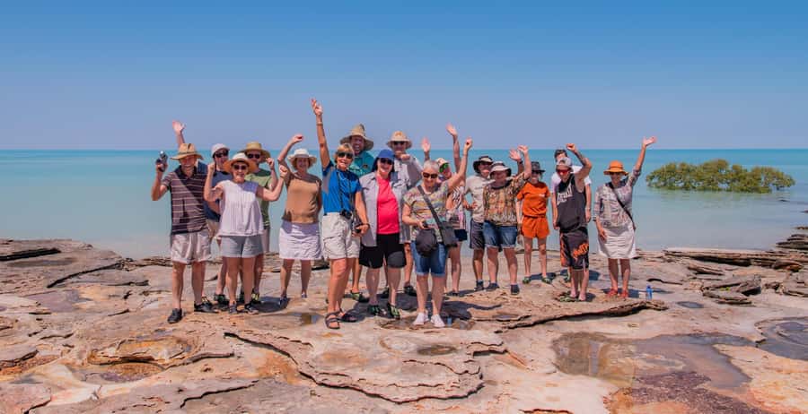 BROOME: SCENIC & PREHISTORIC CRUISE- Wine & Gourmet Platters - Dampier Creek with wine and gourmet platters