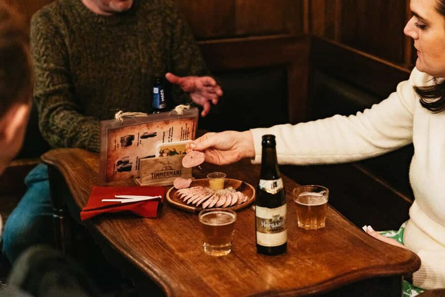 Brussels: Beer Tasting Tour with 7 Beers and Snacks - Saint Catherine’s Church and a change of atmosphere