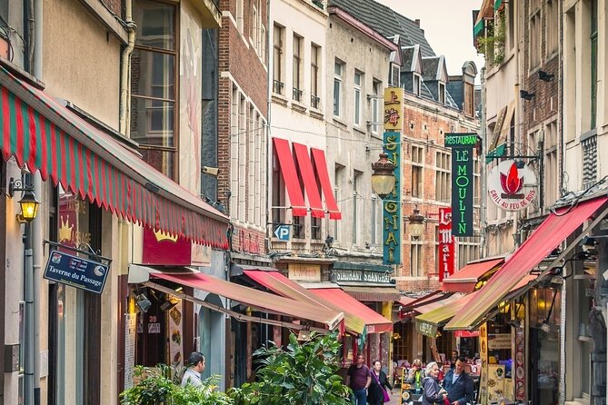 Brussels Food Tour with Full Meal & Drinks by Do Eat Better - Rue des Alexiens adds beer, cheese, and atmosphere