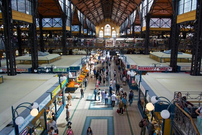 Budapest Culinary & Wine Walk - Central Market Hall: start with paprika, pork, and local life