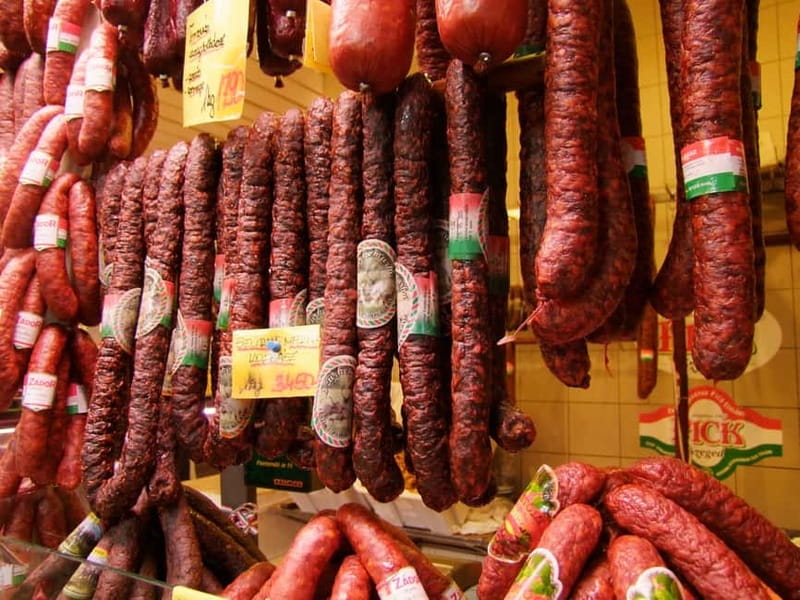 Budapest Culinary & Wine Walk—Budapest’s Signature Food Tour - Starting beneath the Central Market Hall roof
