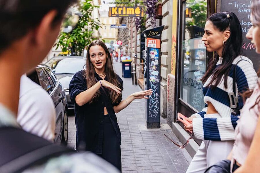 Budapest Food Walking Tour: Eat, Sip & Explore Like a Local - Walking through District 7 and toward Andrassy Avenue