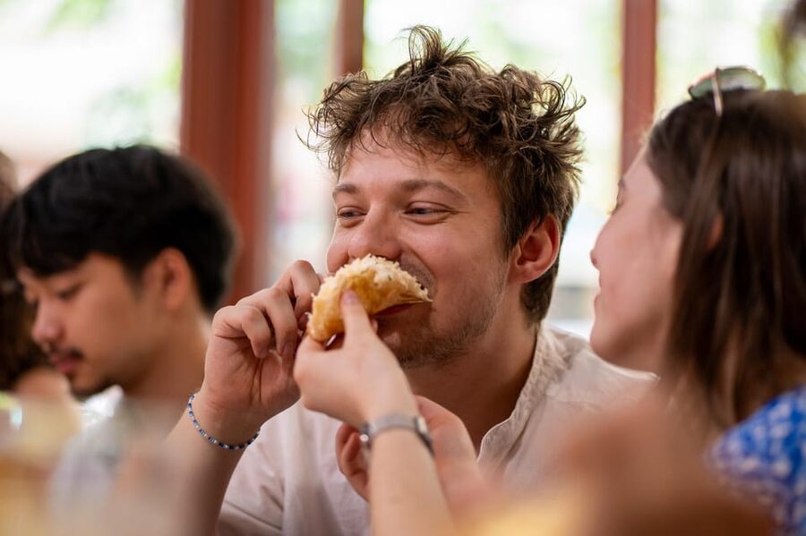 Budapest: Guided Food Tour with Wine, Beer, and Shots - Flódni, sweet cucumber, and the dessert course