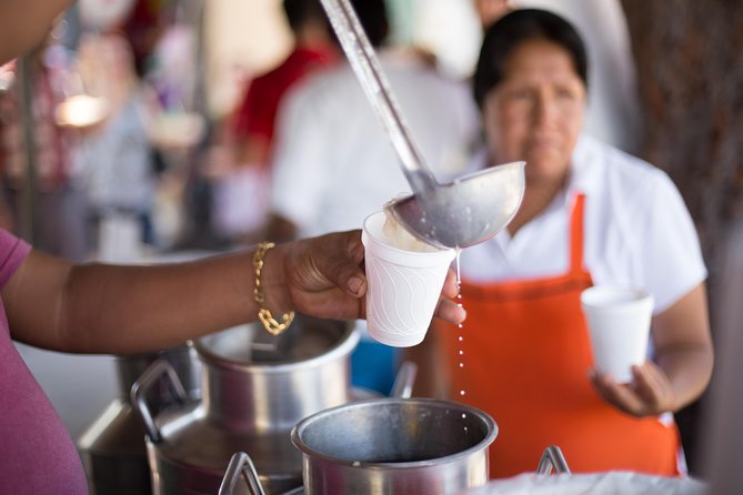 Cancun Street Food Tour with Food Stalls, Local Market and Murals - Bonampak murals add color and photographs