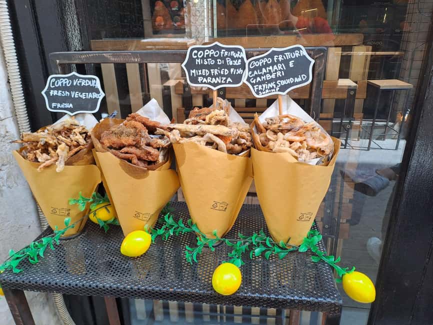 Catania: Street Food Guided Walking Tour - The Fish Market and the fried seafood stop