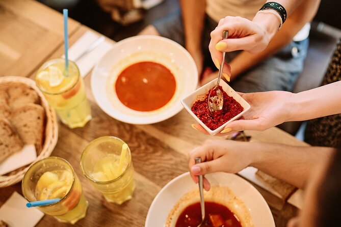 Central Budapest Food Walking Tour with Drinks Included - Beer, wine, pálinka, and Tokaji dessert wine