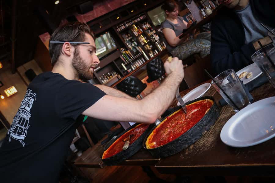 Chicago: Secret Food Tour - The secret dish adds a bit of downtown theater
