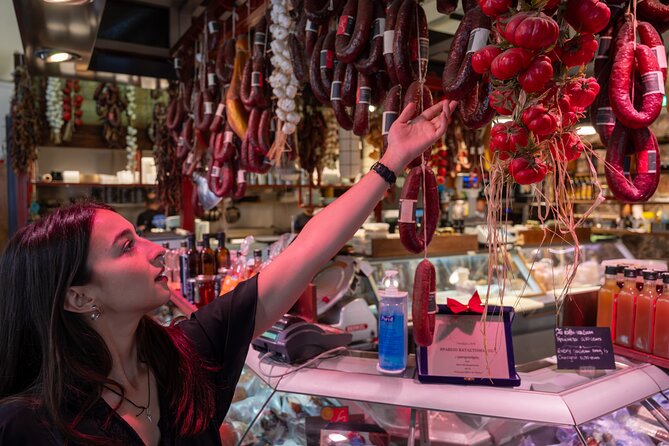 Classic Athens Food Tour with Local Drink & Market Visit - Following the scents along Evripidou Street