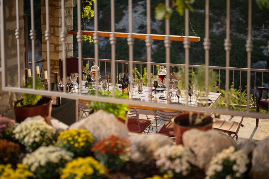 Crete: Unique Wine & Food Experience Inside a Cretan Gorge - The nine-course Cretan feast