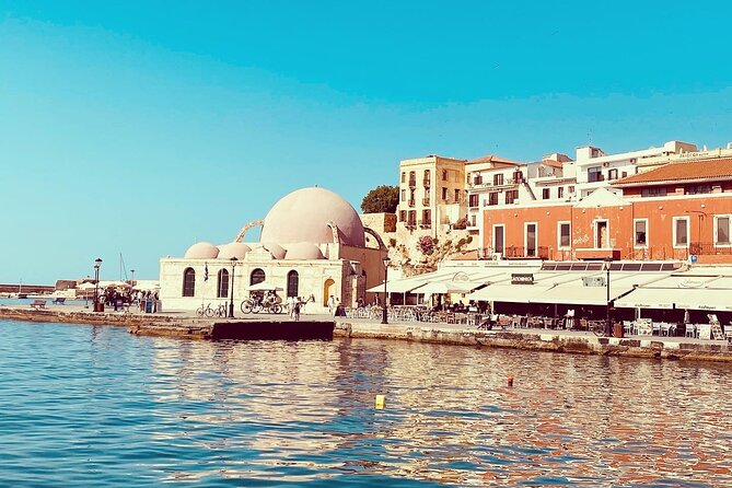 Cruise Ship Guest Beer & Food Tour - Chania Old Port - Walking through the Old Port and city walls