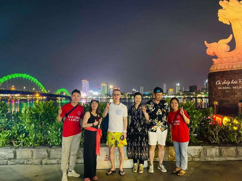 Da Nang: Culinary Tour by Night - Riding Da Nang by motorbike