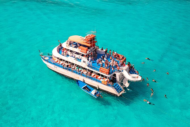 Dancer Cruise Isla Mujeres Snorkel Food and Drinks Included - A Full Day on the Water for $84.15