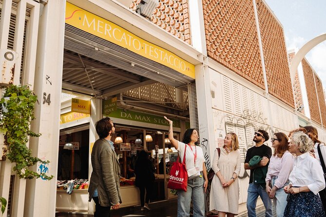 Devour Rome Testaccio Market Food Tour - Finish with fresh gelato at Brivido Gelateria